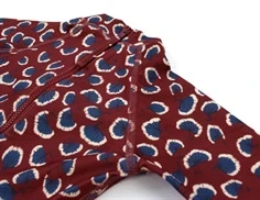 Soft Gallery badedragt Rey russet brown aop coral